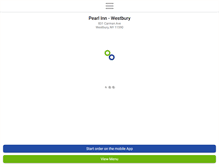 Tablet Screenshot of pearlinnwestbury.com
